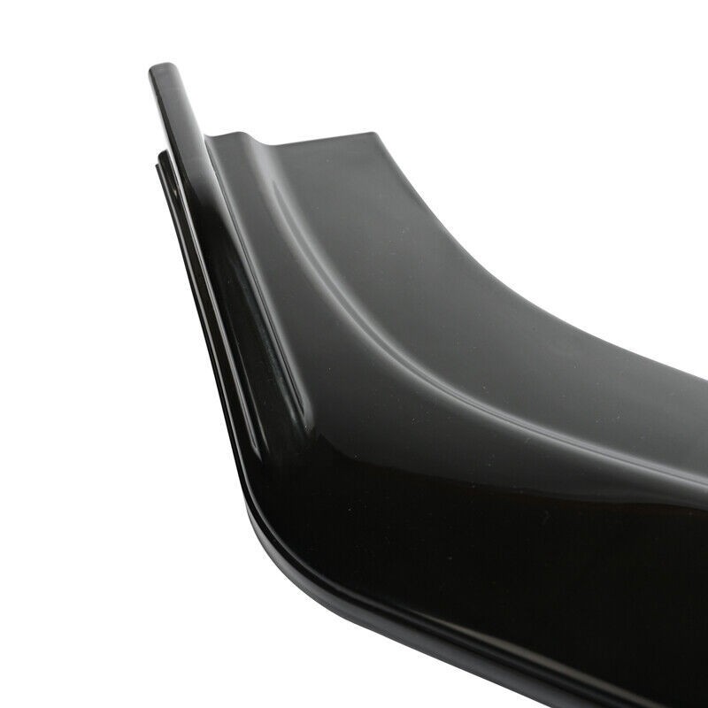 Glossy Black+Red Front Bumper Lip Spoiler Splitter – 4pc Kit For Acura TL 2008-2014
