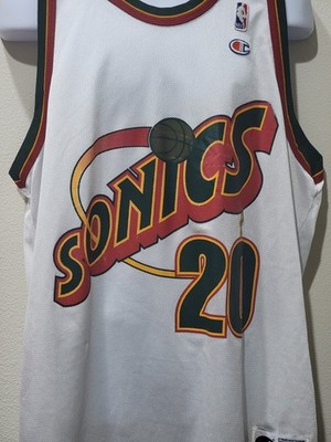 🏀 THROWBACK: Gary Payton #20 Seattle SuperSonics 
