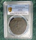 1813 8R Mexico 8 Reales Oaxaca Sud PCGS VF Detail KM-234 War MORELOS COPPER — photo 5