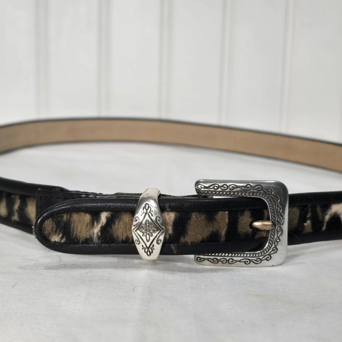 Leather Animal Print Leopard Belts for Women for sale | eBay
