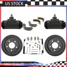 Brake Drum Drums Shoes Rear Fits 1992-1999 Chevrolet C1500 2 Wheel Drive Pick Up Brake Drum Drums Shoes Rear Fits 1992-1999 Chevrolet C1500 2 Wheel Drive Pick Up