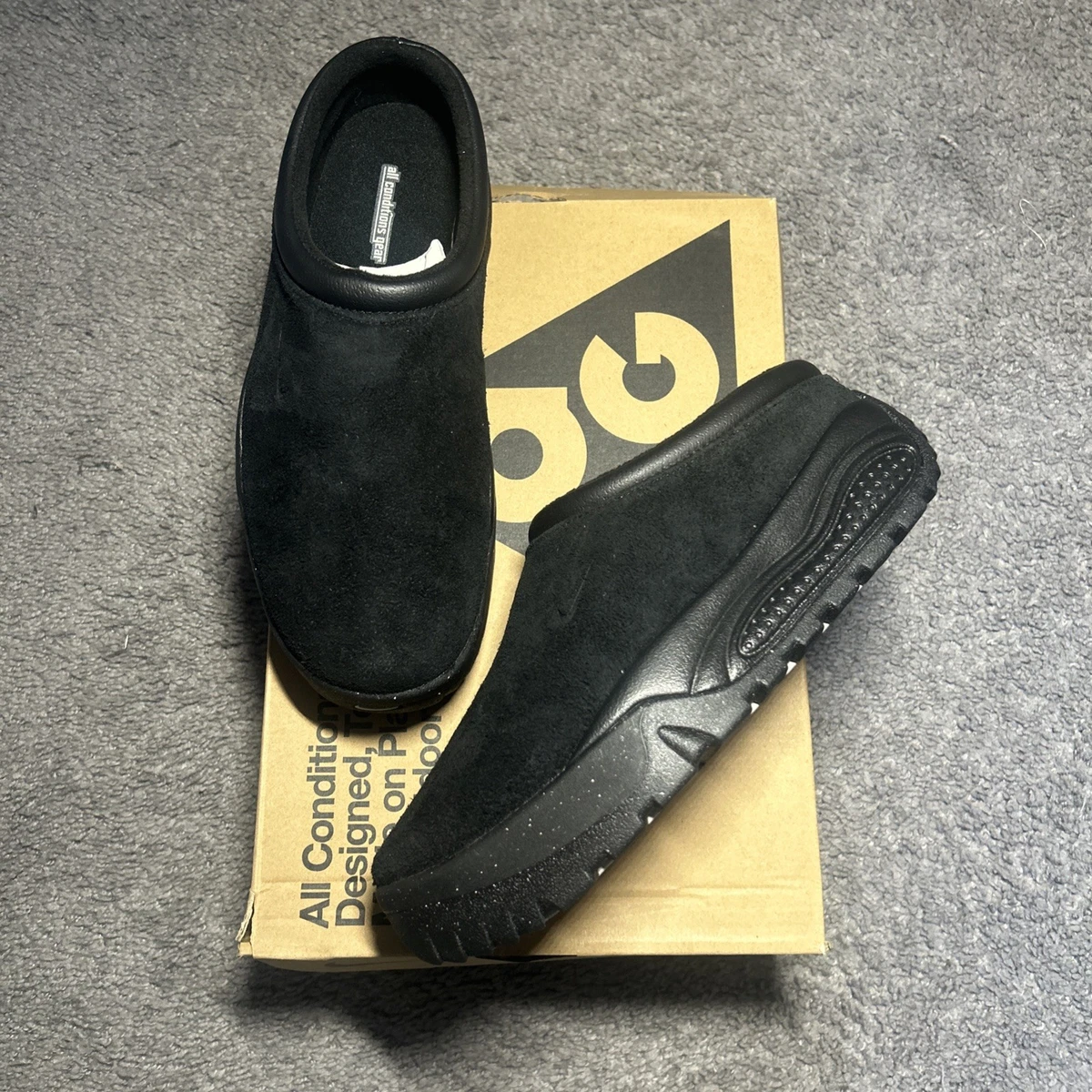 Nike ACG Rufus Triple Black for Sale | Authenticity Guaranteed | eBay