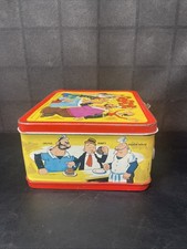 Popeye Lunch Box Indiana Collectible Metal Lunchboxes (Pre-1970