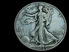 1936 - D Walking Liberty Silver Half Dollar - Denver