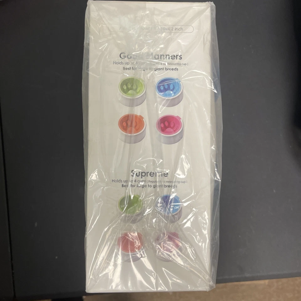 FelliP Kaleido Pet Bowl Supreme en azul perro gato plato de comida de agua NUEVO Foto 2 de 4