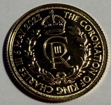 2023 King Charles III Coronation Cypher 1/4oz Gold Coin