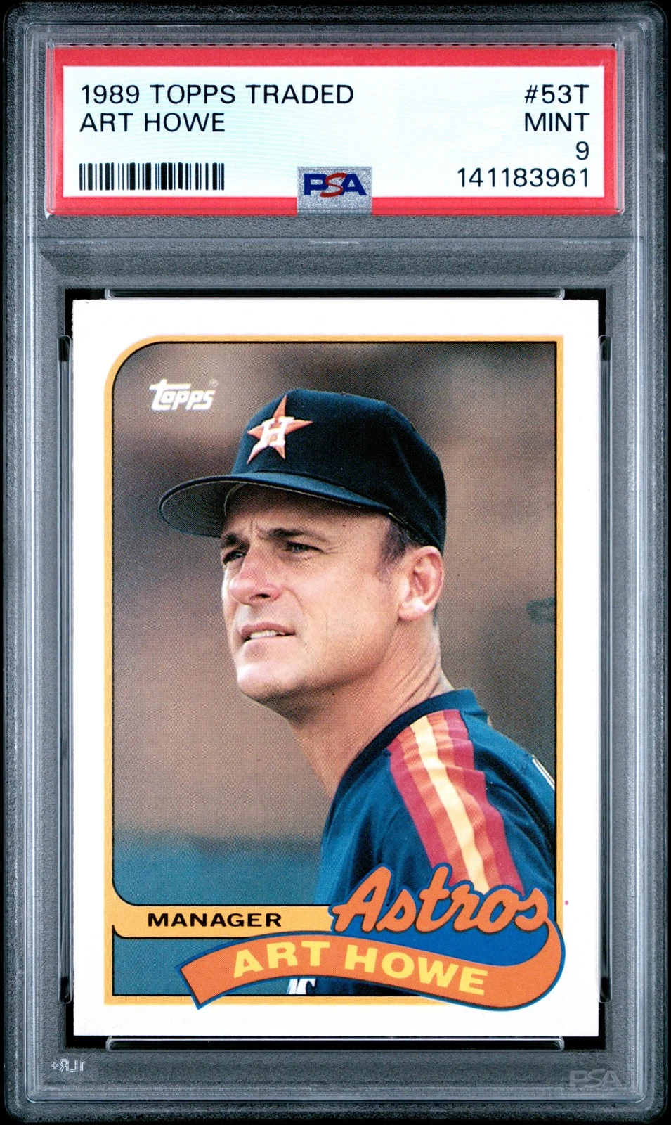 1989 Art Howe #53T