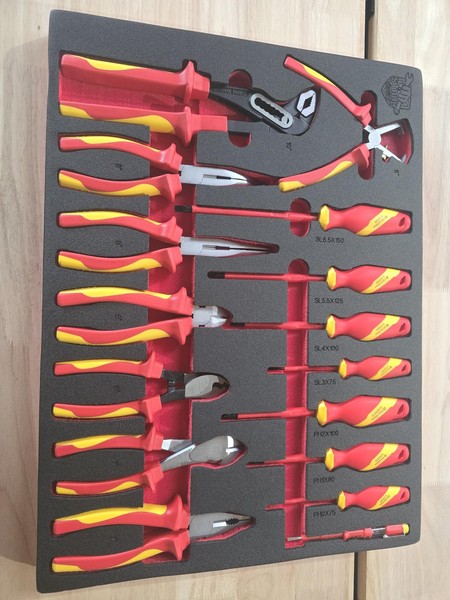 Werkzeugeinlage Edv Schraubendreher Zangen Satz 16-Teilig-image