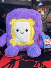 FRIENDS Bum Bumz Purple Door Peep Hole Plush Stuffed Toy w/Bonus Sticker on Tag
