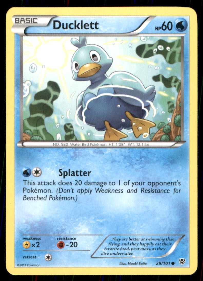 Pokémon TCG Regular Non-Holo ducklett
