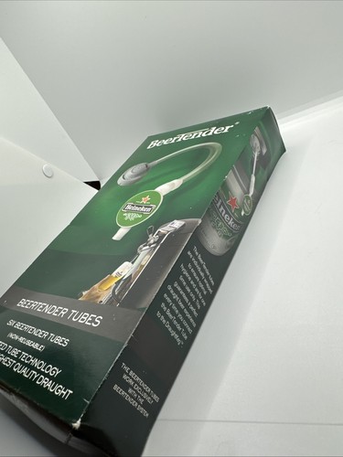 Heineken Krups Beertender Tubes New In Box 7 Sealed Tubes - Picture 5 of 8