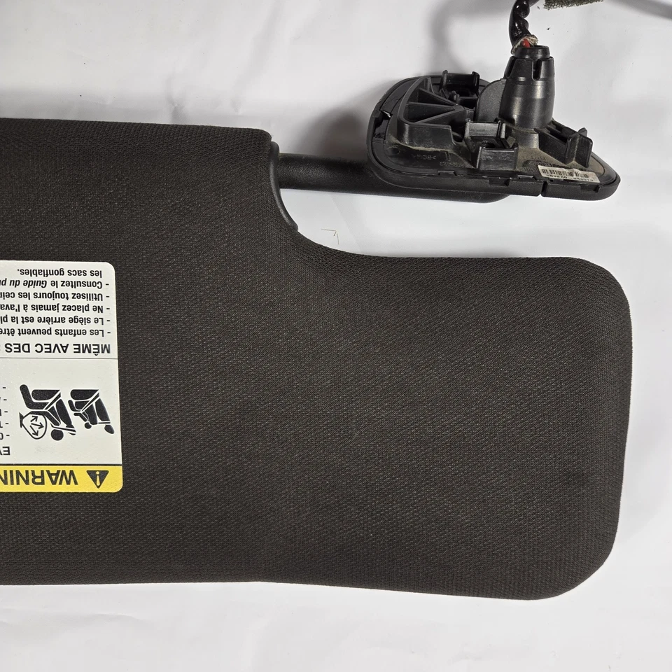 Ford Mustang 2012-2014 cupé parasoles negro conductor pasajero Homelink OEM Foto 4 de 4