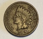 1891 VG Indian Head Cent Lot#1