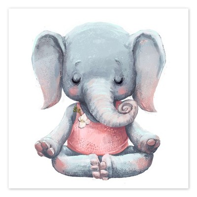 Poster Eine kleine Meditation - Eve Farb
