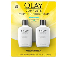 Olay Complete Sensitive Moisturizer SPF 15 6 fl oz 2 Pack