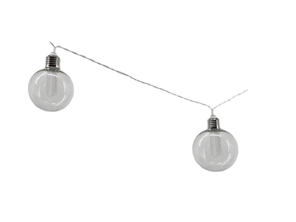 Solar 8 Bulb String Lights - Eco-Friendly Outdoor Lighting