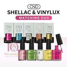 CND DUO Shellac Gel Polish 0.25 oz/ 7.5 mL Vinylux 0.5fl.oz/15ml Pick Any