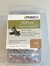 TimberTech TOPLoc Teak Fascia Fasteners - Box of 100