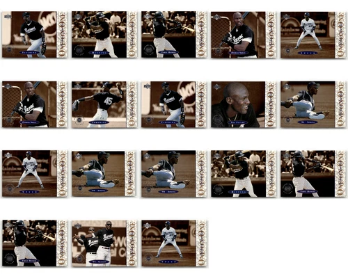 New Listing1995 Upper Deck Michael Jordan One on One Baseball Card Lot (18) READ