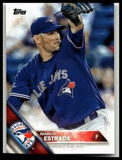 2016 Topps #466 Marco Estrada Toronto Blue Jays