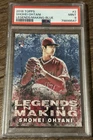 2018 SHOHEI OHTANI Topps Legends in the Making Blue #LITM-2 RC PSA 9 MINT