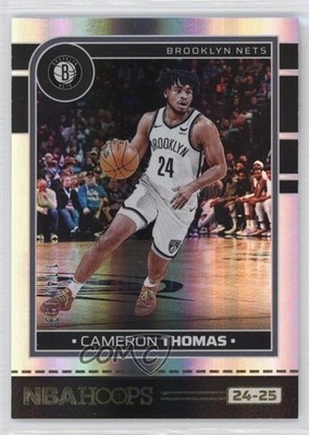 2024-25 Panini NBA Hoops Premium Box Set /199 Cam Thomas Cameron Thomas #36 15s4