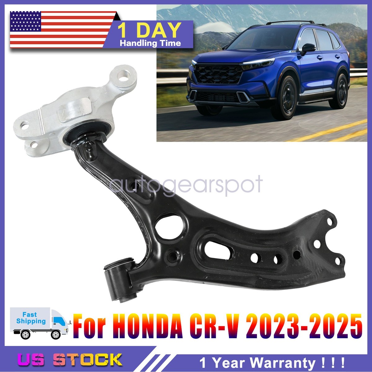 Ensemble De Bras D'essuie-glace Arrière Pour Honda CR-V 2017-2023