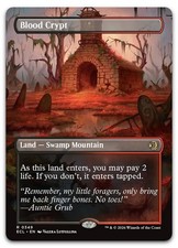 Blood Crypt (Borderless) #349 (NM) Lorwyn Eclipsed ECL Magic MTG