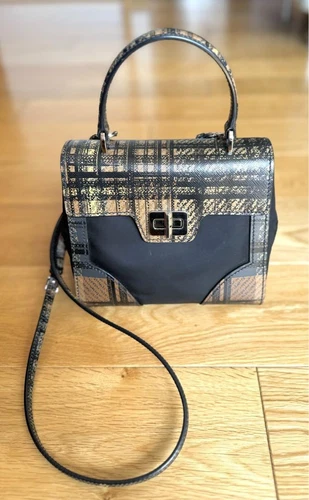 Sac à main Prada 2 voies cuir et nylon sac à bandoulière luxe sac à main fourre tout élégant