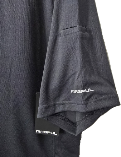 Magpul Performance Tactical Polo Shirt XL Mens Short Sleeve POCKETS Gray NEW - Picture 4 of 8