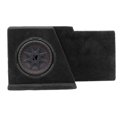 NVX VE-GM-SLVECG2-S10S Single 10'' Sealed Enclosure with CWRT102 Subwoofer