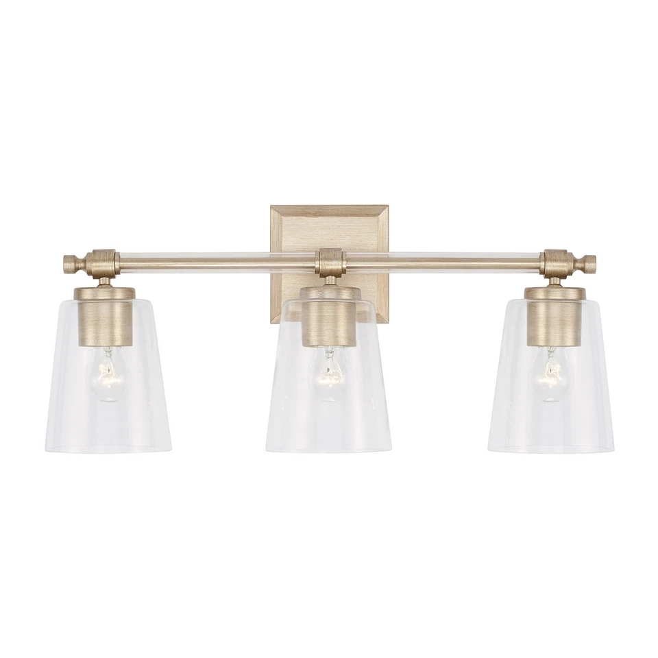 Capital Lighting 144831-523 Breigh 3 Light 23"W Bathroom Vanity - Brushed - Image 3 of 4