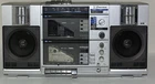 VTG Emerson CTR 949 Dual Cassette Stereo Boombox AM/FM Radio, Parts Or Repair