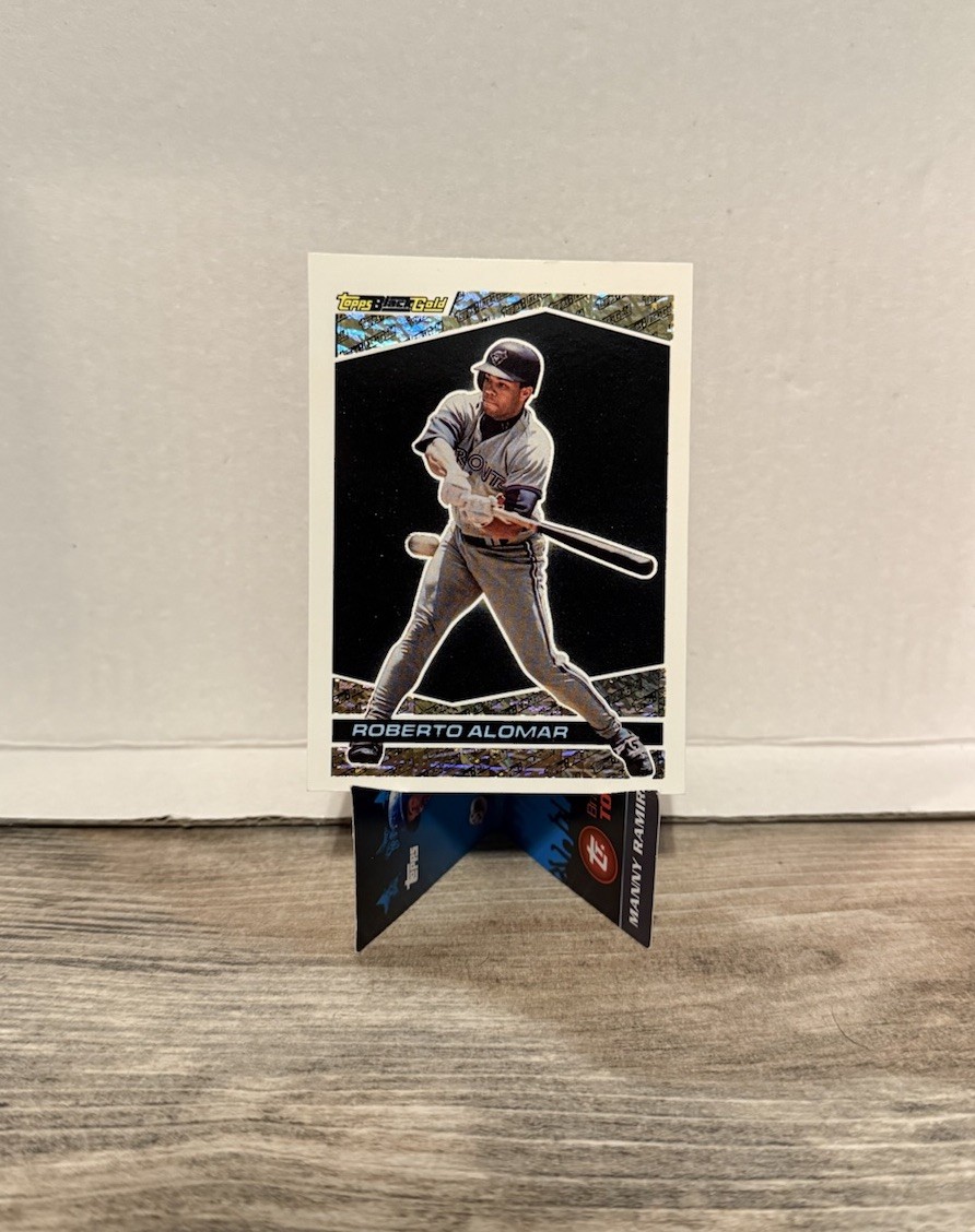 1993 Topps Black Gold Roberto Alomar #23 Toronto Blue Jays