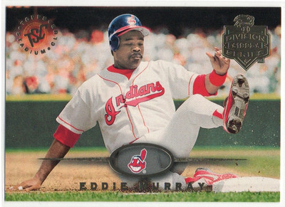 Eddie Murray 1995 Stadium Club Super Team Division Winner #186 Cleveland Indians