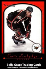 2000-01 Topps Premier Plus Curtis Leschyshyn #44 Minnesota Wild