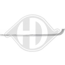 1x Zier-/Schutzleiste, Stoßfänger DIEDERICHS 1645059 passend für