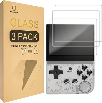 3-Pack Screen Protector for Anbernic RG35XX / RG35XX Plus, 9H Hardness