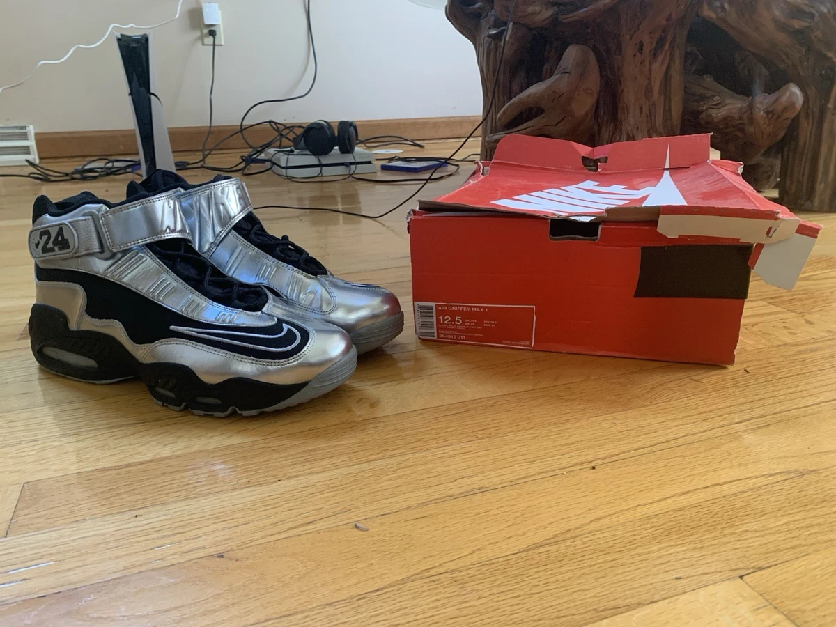 Nike Air Griffey Max 1 Black Metallic for Sale | Authenticity