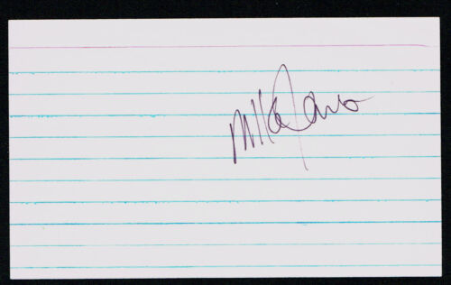 Mike Jones signed autograph auto 3x5 index card Baseball Player B2031 - Picture 1 of 1