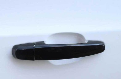 8X Cover Trim Gloss Black For Ford Escape Kuga 2013-19 Exterior Side Door Handle - Picture 3 of 4