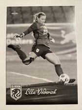 2021 PARKSIDE NWSL VOLUME 2 BLACK & WHITE #283 ELLA DEDERICK OL REIGN