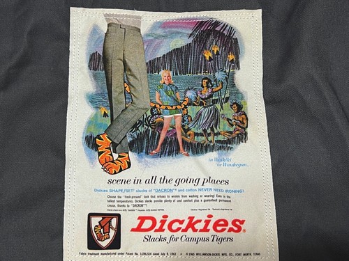 Dickies Eisenhower The Legacy Exhibit Men’s Grey Historic Patches Jacket (L) NWT - Picture 6 of 8