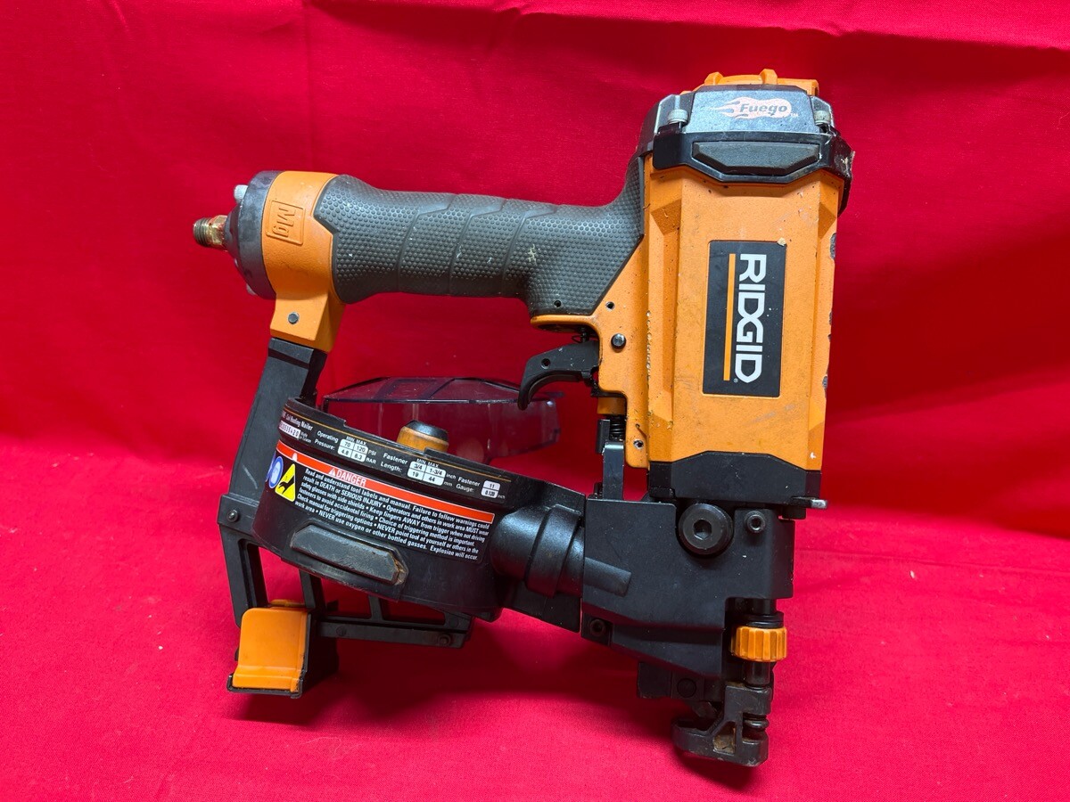 RIDGID R175RNE 15 Degree 13/4" Roofing Coil Nailer (SS2118618