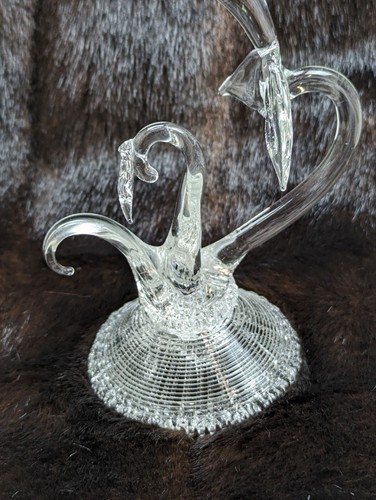 Wunderschöne springende Delfin Bleikristall Statue 7 & 1/2" schön detaillierter Sockel - Bild 2 von 19