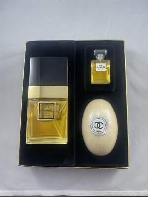 1997 Chanel No. 5 Andy Warhol Perfume Set 1.2 Oz Mist Mini