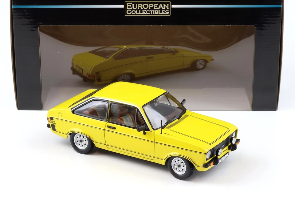 1:18 Sun Star Ford Escort MKII Sport 1975 Signal Yellow - Image 2 of 4