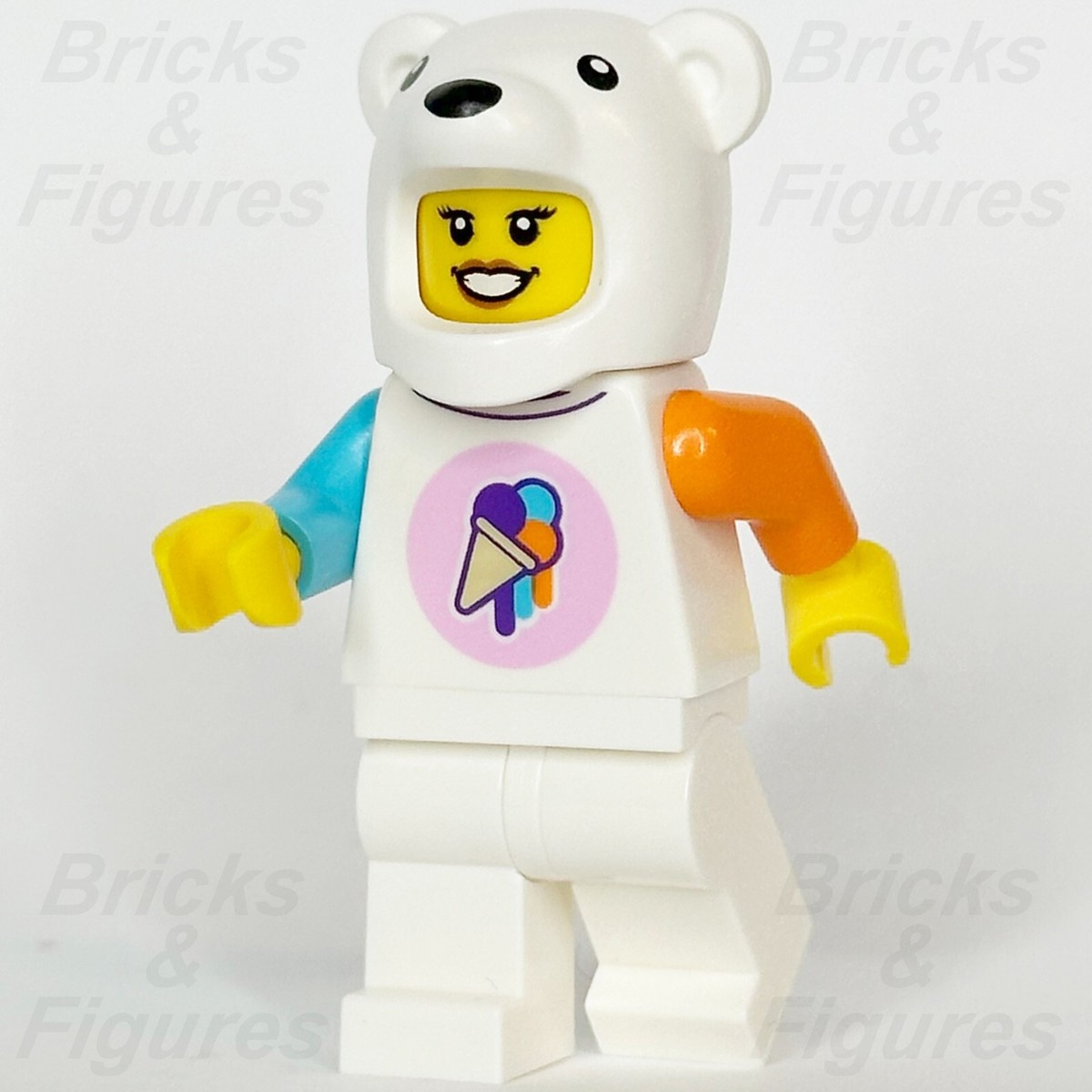 LEGO® City Ice-Cream Shop Vendor Minifigure Polar Bear Suit Female 60363  cty1617