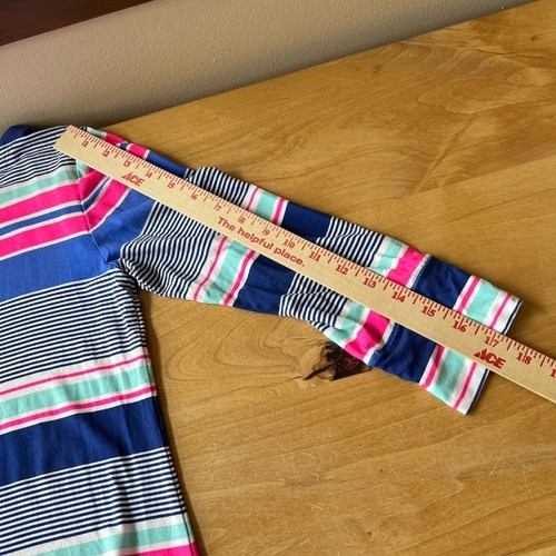 LILLY PULITZER SOPHIE KLEID M LEBENDIG KALEIDOSKOP STREIFEN STRETCH LEICHT - Bild 10 von 12