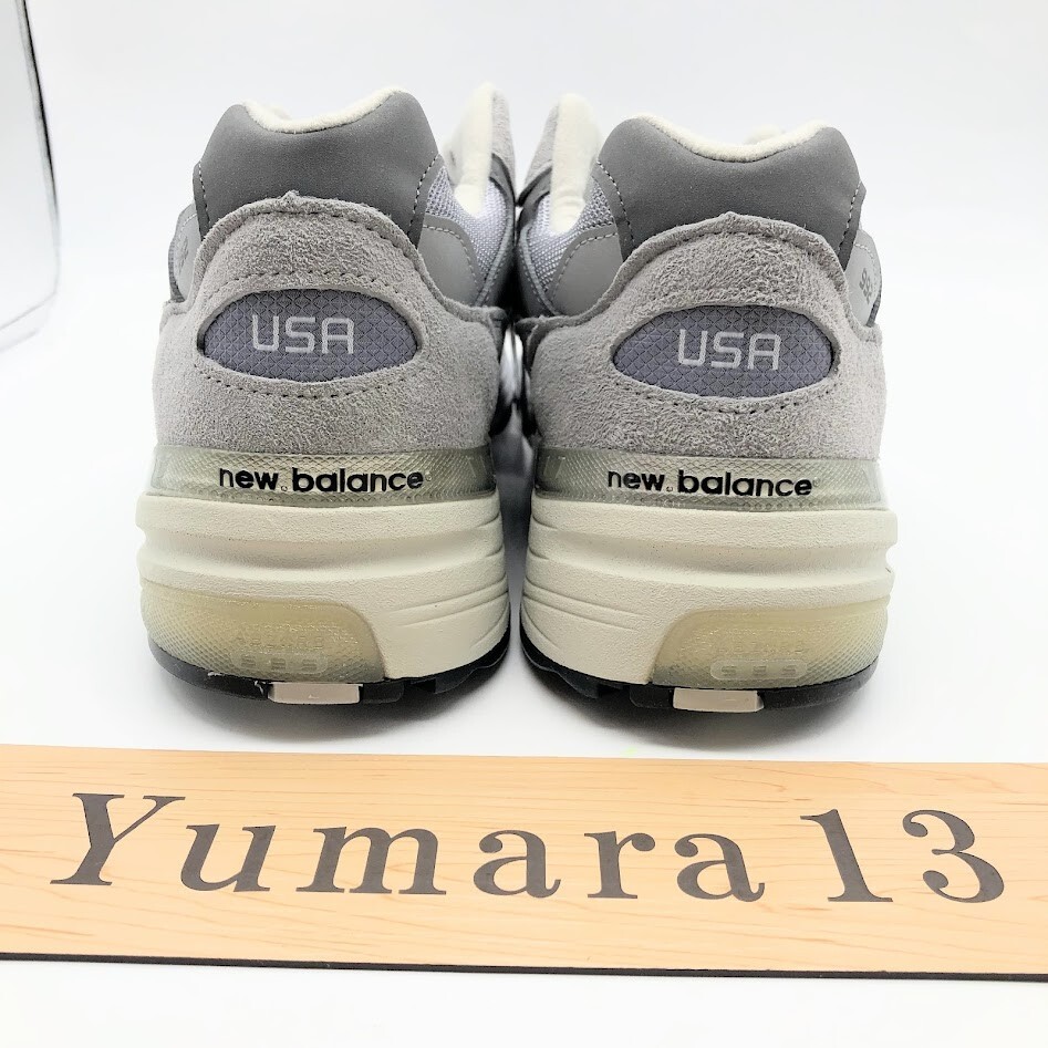 New Balance 992 Made in USA Grey Width D M992GR Men's Size New Balance 992 Made in USA Grey Width D M992GR Men's Size